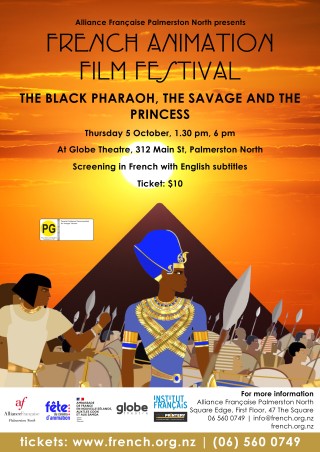 French Animation Film Festival 2023 - The Black Pharaoh, the Savage and the Princess