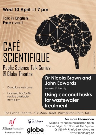 Café Scientifique 10 April 2024 - Public Science Talk Series